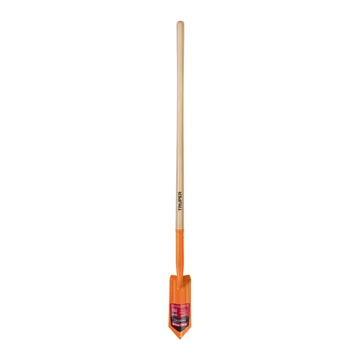 Truper TRS-4C árok ásó-lapát 10x29cm hőkezelt acél fej, lakkozott fa nyél 142cm